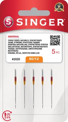 Produktbild von Singer Ih2020 - 80/12 - 5x Nadel für Nähmaschine