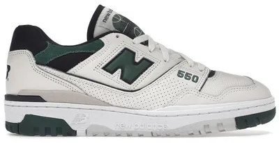 Zdjęcie produktu dla New Balance 550 w kolorze Sea Salt i Pine Green - rozmiar EU 40.5