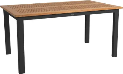 Produktbild von Brafab Lyon Ausziehtisch Aluminium/Teak