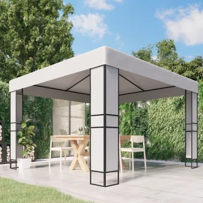 Obrázek produktu pro Pavilon Living Store s dvojitou střechou 3 x 3 m Bílý