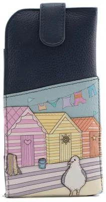 Produktbild von Leder Brillenetui mit Woolacombe Detail