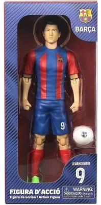 Immagine prodotto di Articulated figure - FC Barcelona - MEGABLEU - Lewandowski - 20 cm