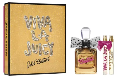 Immagine prodotto di Juicy Couture - Set "Viva La Juicy Gold Couture" da 3 pezzi, profumo gourmand floreale