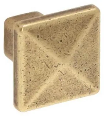 Imagen del producto de Pomo para muebles de zamak. Diámetro: 24 mm x 22 mm. Estilo: Antiguo "Florence". Juego de 6 unidades