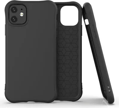 Produktbild von starfix Silikon-Hülle Color Case für Apple iPhone 11 schwarz