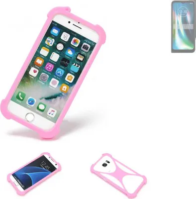 Produktbild von K-S-Trade Handy Hülle kompatibel mit Motorola Defy 2 Schutz Hülle Bumper Silikon Schutz Hülle Cover Case Silikoncase Silikonbumper TPU Softcase