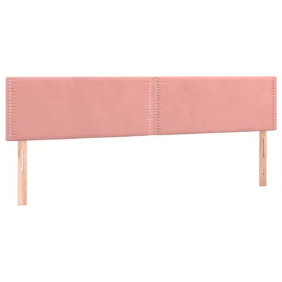Produktbild von Kopfteile Rosa 200x5x78/88 cm Samt