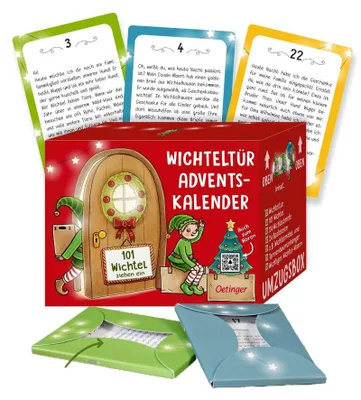 Produktbild von Wichteltür-Adventskalender. 101 Wichtel ziehen ein
