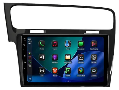Immagine prodotto di Autoradio Android 10'' 64GB per VW Golf 7 (2012-2017) con CarPlay e Android Auto Navigazione e Bluetooth