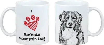 Produktbild von Berner Sennenhund, Dürrbächler, Bouvier bernois - Tasse mit Hund, entzückende Tasse mit Grafik, Geschenk mit Ihrem Foto von der Marke Art-Dog