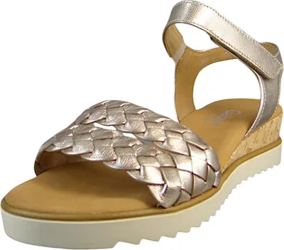 Produktbild von Gabor (0) Keilsandaletten Damen 31353533343639 Gold 40 1/2 EU