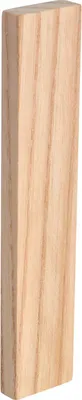 Produktbild von Verglasungsklötze Holz Esche lackiert | Holzklotz 80x8x4 mm | 250 Stück Glaserklötze natur