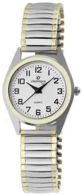 Produktbild von Classique Damen-Zugarmbanduhr Quarz Metall Bicolor 1700018-004