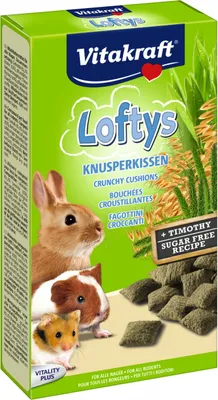 Image de Vitakraft Loftys, friandise pour tous les rongeurs 100 g