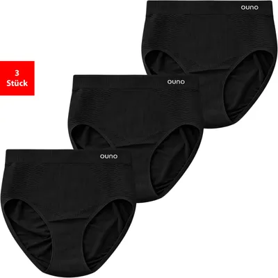 Produktbild von Shapingslip Shapewear Damen Unterwäsche 3er-6er Pack Shape Slips Bauchweg - Schwarz XL/2XL 3er