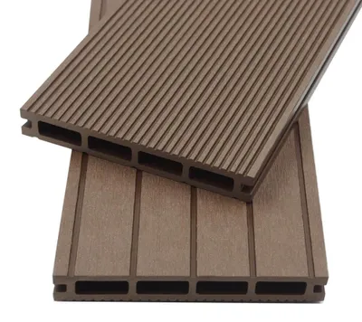 Produktbild von HOME DELUXE - WPC Terrassendielen SAMANA - Dunkelbraun, 30m² - Inkl. Unterkonstruktion und kompl. Zubehör I Terrassenboden Poolumrandung Balkonbelag