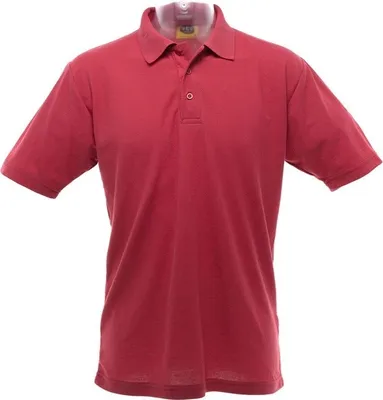 Produktbild von Ultimate - Poloshirt für Herren/Damen Uni BC4674 (4XL) (Rot)