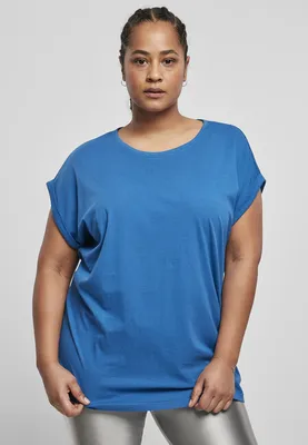 Obrázek produktu pro Dámské tričko Urban Classics Ladies Extended Shoulder Tee sporty blue - S