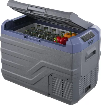 Produktbild von Tragbarer Autokühlschrank mit Gefrierfach und Kompressor, 37 l, eine Zone, für Auto und Zuhause
