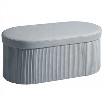 Produktbild von Sitzbank mit Stauraum Klappbar Polsterbank für Wohnzimmer 76 x 38 x 35 cm