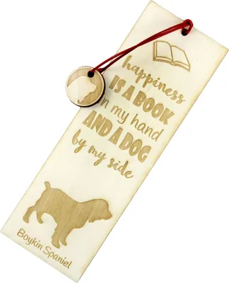 Produktbild von Boykin Spaniel - Lesezeichen mit Hund, personalisiertes Lesezeichen, Hundeaccessoire für Leser der Marke Art-Dog