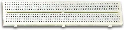 Produktbild von Velleman Steckplatine, lötfrei, 640 Kontakte, kompatibel mit Arduino, ABS, grau