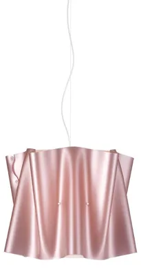 Produktbild von Folio 1-Light Modern Suspension in Polilux Rosa Metallic D40 Italy