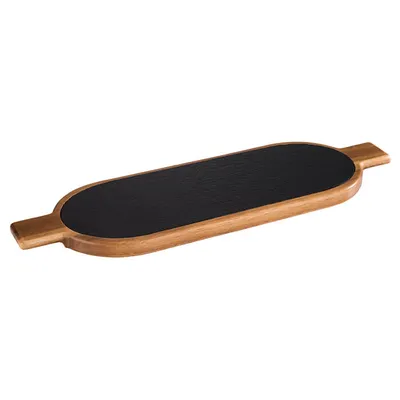 Obrázek produktu pro APS-Germany 00812, Oválný, Tablet, Dřevo, Černá, Hnědá, 150 mm, 500 mm, 20 mm