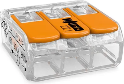 Zdjęcie produktu dla 221-413 Zacisk przyłączeniowy COMPACT PU: 50