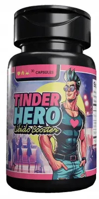 Obrázok produktu pre Tinder Hero - Konečný vzorec pre mužskú silu a vytrvalosť