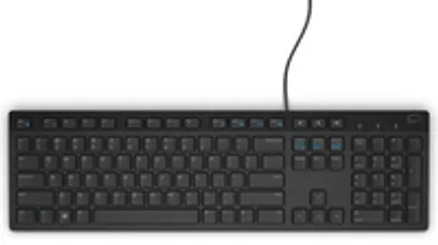 Obrázek produktu pro DELL Kabelová klávesnice – KB216 - italština (QWERTY) - černá, Plná velikost (100 %), Kabel, USB, QWERTY, Černá