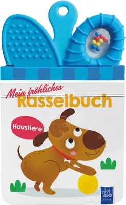Produktbild von Mein fröhliches Rasselbuch - Haustiere