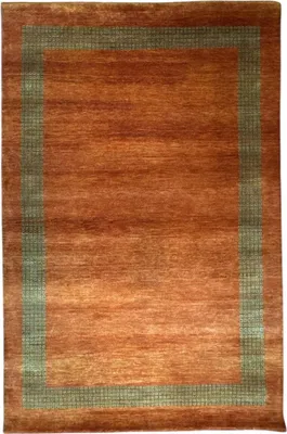 Produktbild von Teppich LORIBAFT TEPPICH HANDGEKNÜPFT | Farbe: Terra; Größe: 120x180 cm | strapazierfähig und leicht zu reinigen | Wohnzimmer | Schlafzimmer