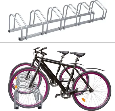 Obrázok produktu pre Wolketon Stojany na bicykle Stojany na bicykle Viaceré stojany na bicykle MTB pre 6 bicyklov