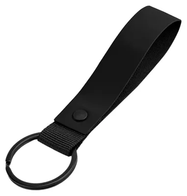Image de Bagbase - Porte-clés, PU, mat LT3949 (taille unique) (noir)