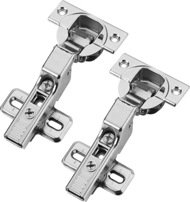Produktbild von Blum Topfband CLIP top 71B3650 Mittelanschlag 110° – Schließautomatik, inkl. Montageplatte und Schrauben (2 Stück)