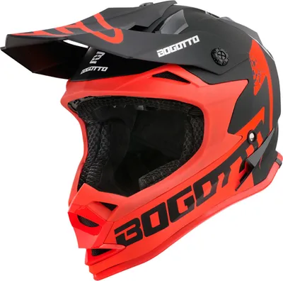 Obrázek produktu pro Motokrosová helma Bogotto V321 Soulcatcher, červená/černá, L