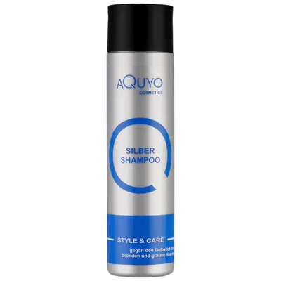 Produktbild von Style & Care Silber Shampoo, Anti Gelbstich Shampoo für graues, hell gefärbtes oder blondes Haar (250ml) | Silbershampoo spendet Feuchtigkeit und steigert Farbbrillanz für blondiertes Haar | No yellow purple Blondshampoo Haarschampoo Haarwäsche