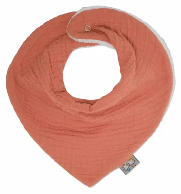 Productafbeelding van Lätzjes Jeanne - Vanaf de geboorte - Terracotta | van SEVIRA KIDS