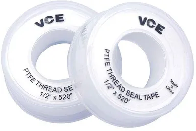 Productafbeelding van teflon draadafdichtband, 13,2 m x 12,7 mm x 0,089 mm, wit
