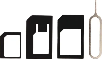 Produktbild von Mobilize MOB-21497, SIM-Kartenadapter, Nano-SIM, Nano-SIM, 3 Stück(e), Sichtverpackung
