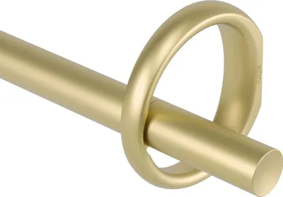 Zdjęcie produktu dla Umbra drążek do zasłon Ringlet wysuwany, drążek do zasłon, stal, aluminium, złoty, 107-305 cm, 1019044-240