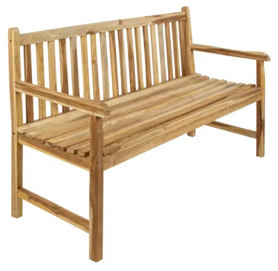 Produktbild von Gartenbank 3-Sitzer Teakholz 150 cm CARACAS
