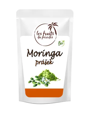Obrázek produktu pro Moringa prášek Bio 500 g LES FRUITS DU PARADIS