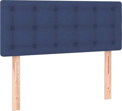 Produktbild von vidaXL Kopfteil Blau 90x5x78/88 cm Stoff