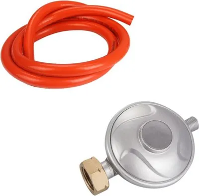 Obrázek produktu pro Regulátor tlaku plynu 300mbar (PL)s plynovou hadicí 1,5 m Pro-Tech TOOLS 40909