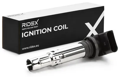 Produktbild von RIDEX 689C0003 Zündspule für VW Golf IV Schrägheck (1J1) POLO (9N) GOLF VI (5K1) Golf V Schrägheck (1K1) Golf VII Schrägheck (5G1, BQ1, BE1, BE2)