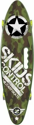 Image de Skateboard 24 x 7 avec poignée Skids Control Military
