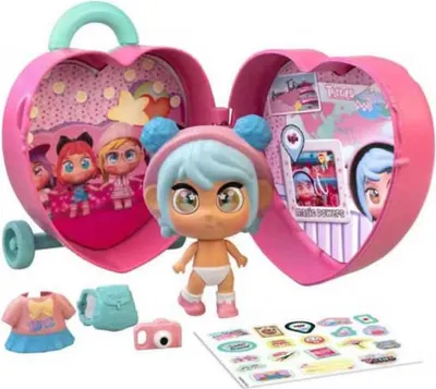 Imagen del producto de Juguetes Play-Doh, muñecas Mini Trotties, carros, maleta de viaje Mia