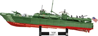 Zdjęcie produktu dla Cobi 4825 - Zabawka konstrukcyjna - Patrolowa łódź torpedowa PT-1